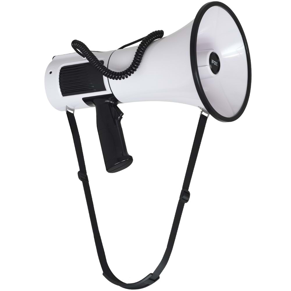 IFOX Usb-Kayıt-Şarjlı El MEGAfonu XF-101 MEGAFON