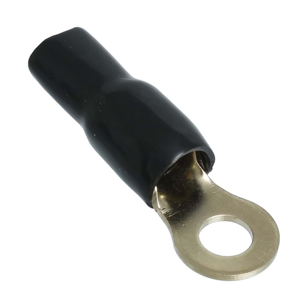 FOR-X 4 GA 20 Adet Siyah Yuvarlak İzoleli Kablo Yüksüğü XYU-48B