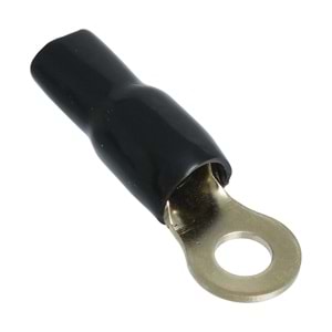 FOR-X 4 GA 20 Adet Siyah Yuvarlak İzoleli Kablo Yüksüğü XYU-48B